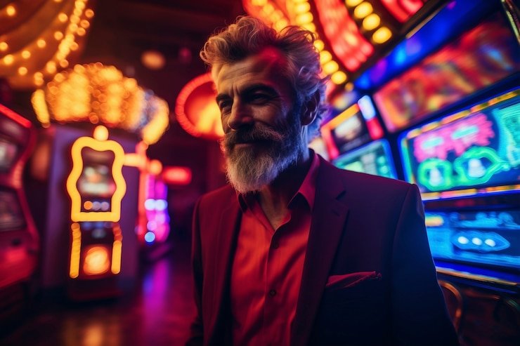 Antarmuka aplikasi mobile dewanaga777 dengan meja live dealer
